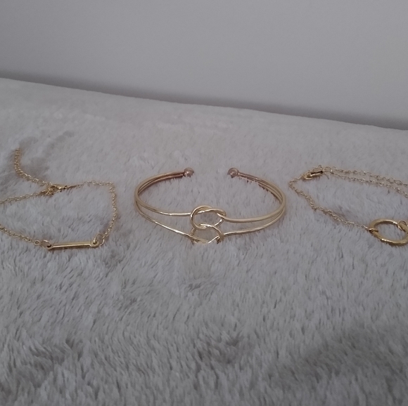 New Gold Plated Bracelets & Cuff - Picture 7 of 8